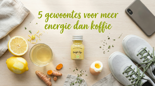 5 kleine gewoontes die je meer energie geven dan koffie