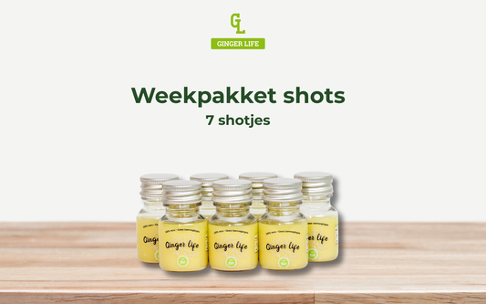 Ginger Life Weekpakket shots